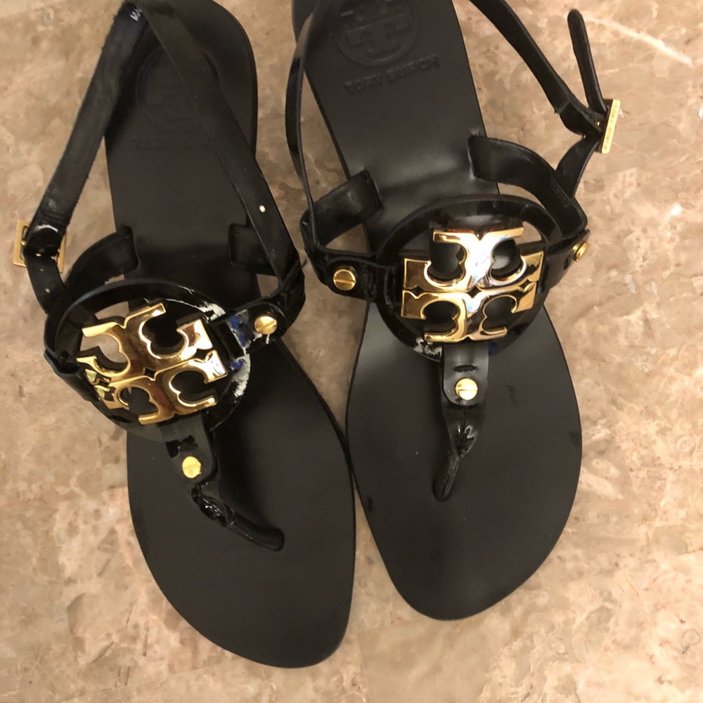 Authentic Tory Burch Sandals black size 8